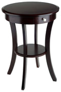 Cappuccino Round Accent Table V428