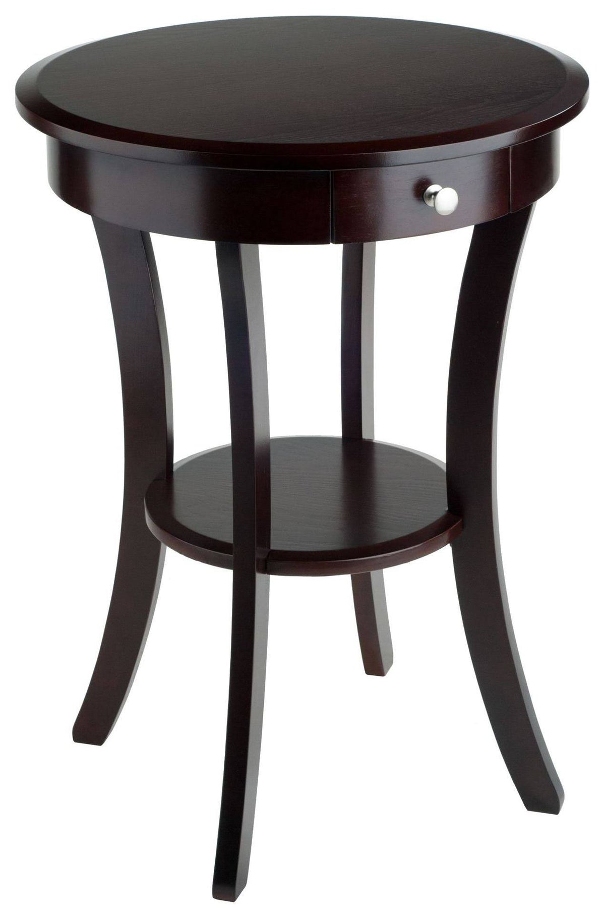 Cappuccino Round Accent Table V428