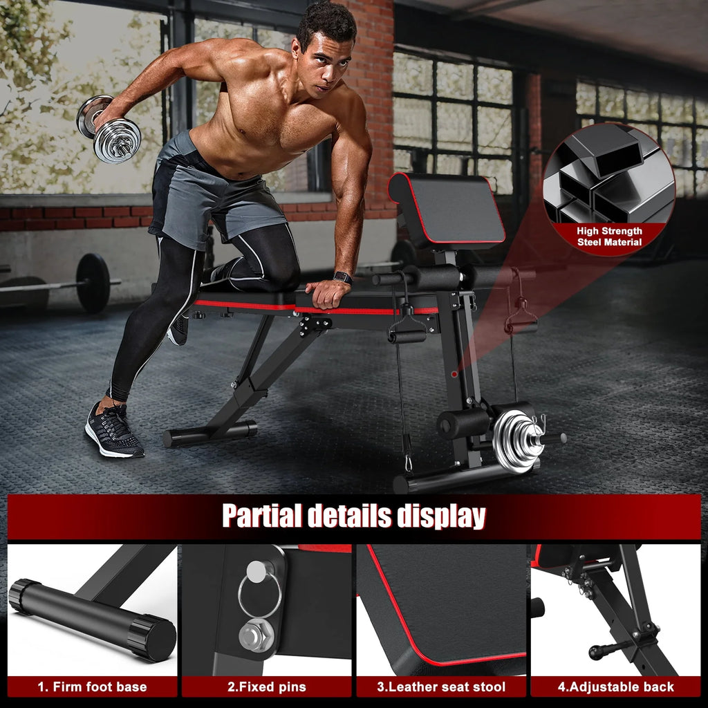 Adjustable Foldable Weight Bench M690