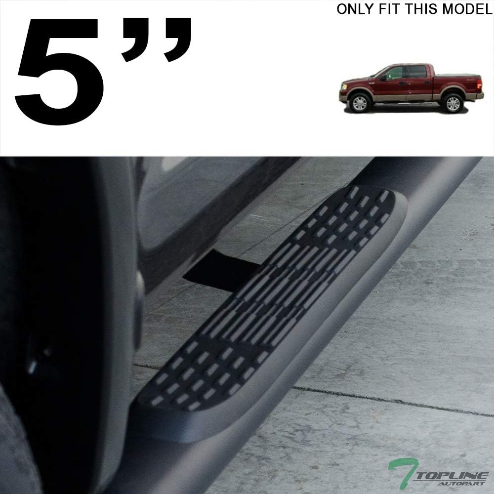 Matte Black Steel Side Step Nerf Bars O1666