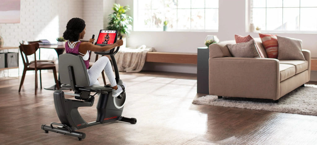 Recumbent Exercise Bike with Display S19156