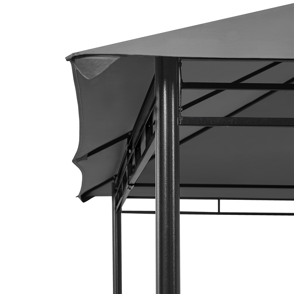 11×11 ft Outdoor Patio Gazebo Tent, Dark Gray T915900