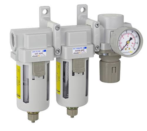 Three Stage Air Drying System Particulate Air Filter, Coalescing Filter, Air Pressure Regulator G23777