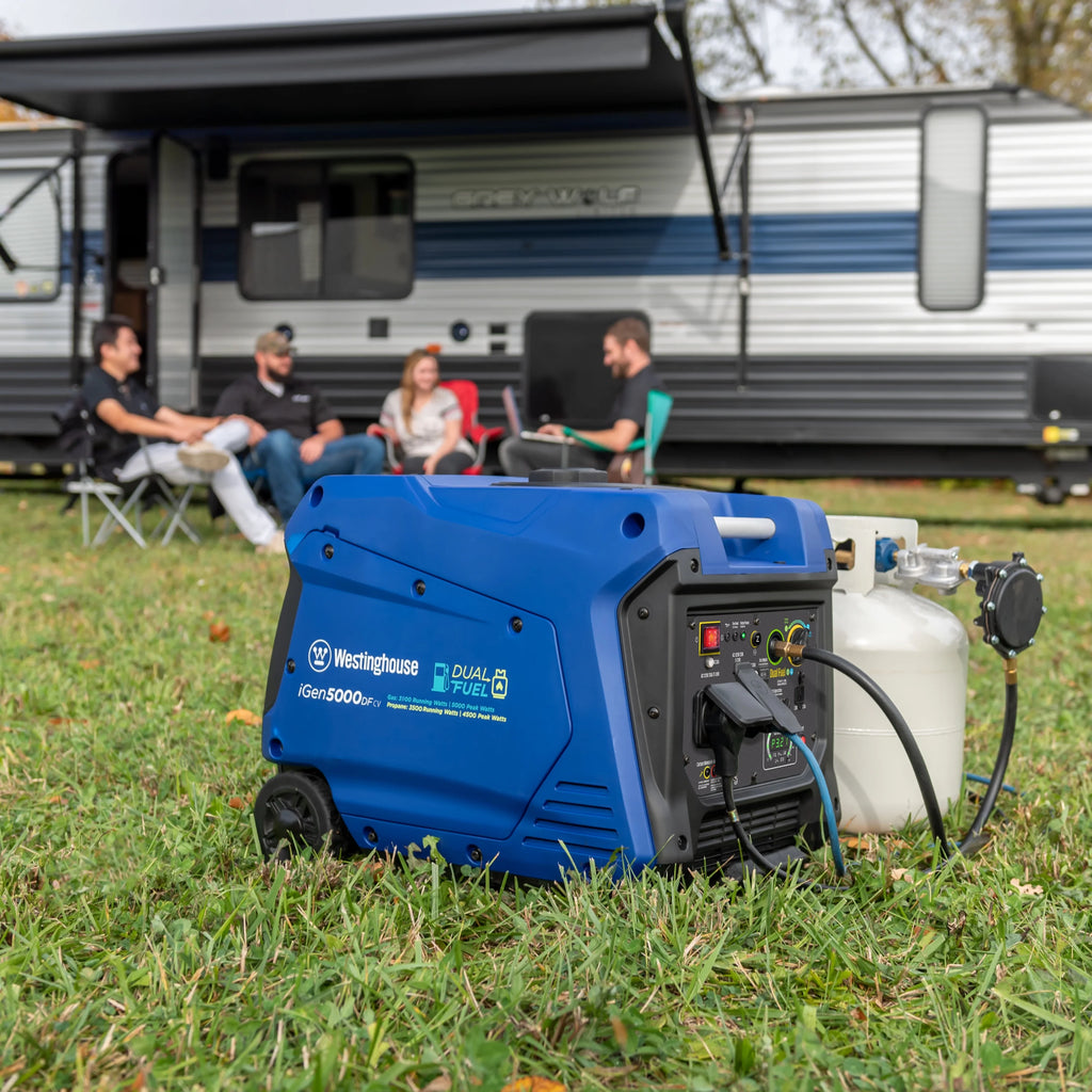 Gas Powered Portable Inverter Generator with Electric Start R15328