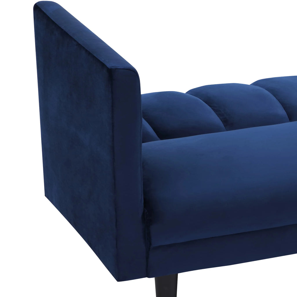 Velvet Futon Sofa Bed Q550688