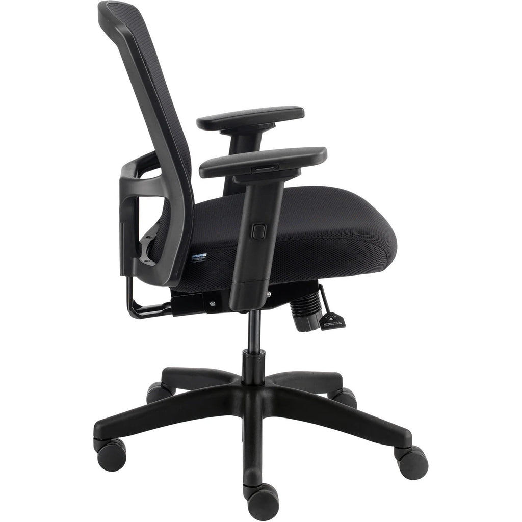 Black Fabric Task Chair L4109