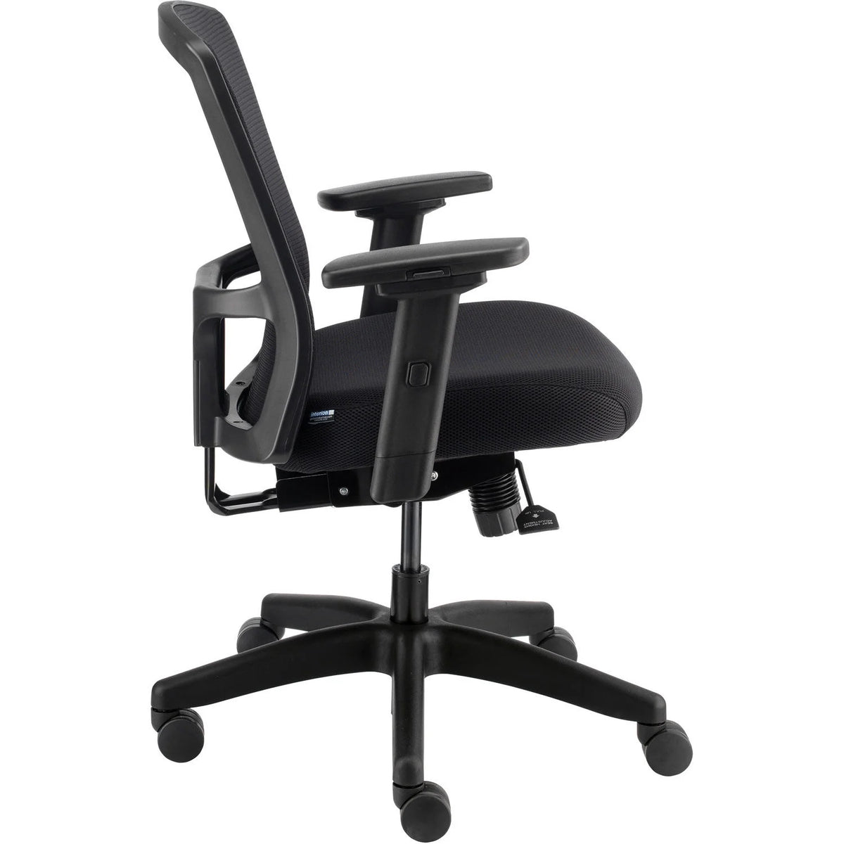 Black Fabric Task Chair L4109