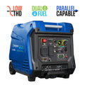Gas Powered Portable Inverter Generator with Electric Start R15328