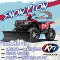 60" Snow Plow & Mount for CFMOTO X8 ATV B314