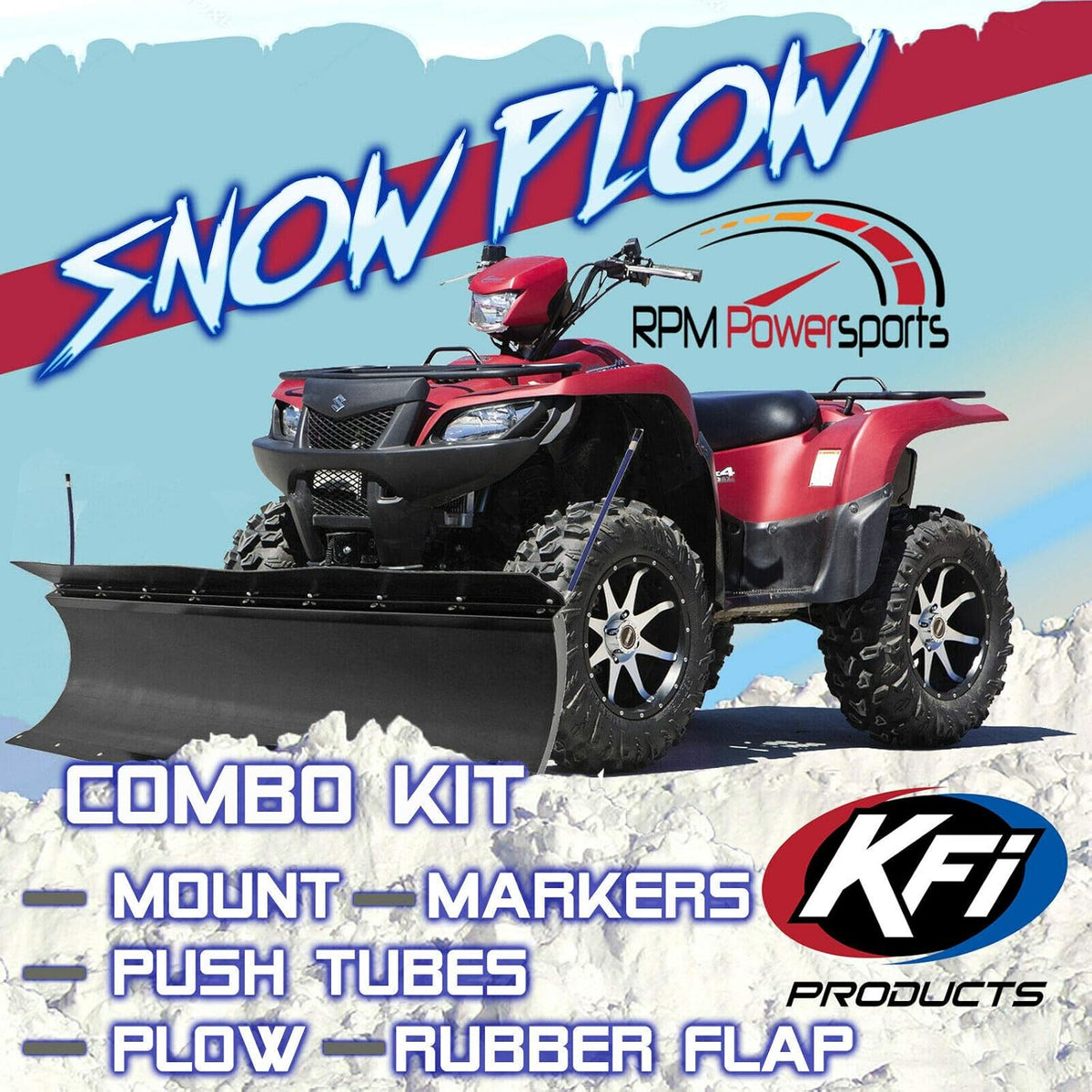 60" Snow Plow & Mount for CFMOTO X8 ATV B314