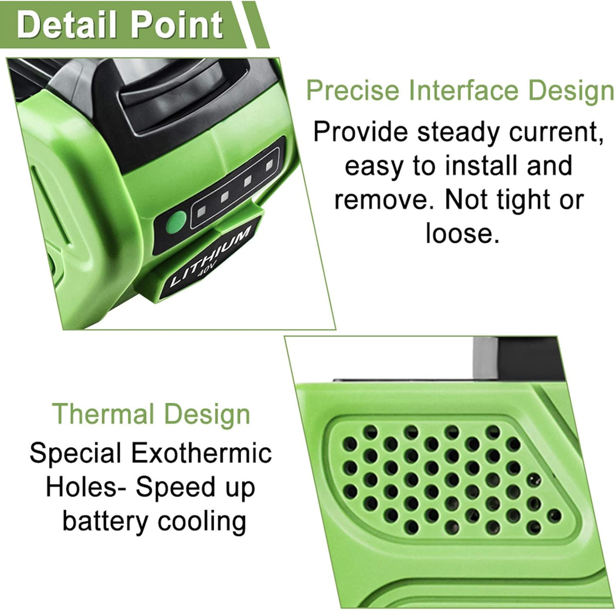 6000mAh 29472 Lithium Battery Pack of 2 C364000
