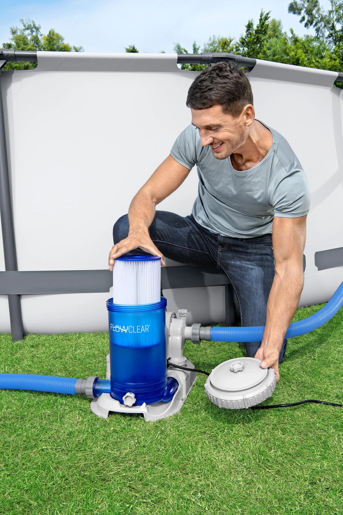 Transparent Filter Pump M4443