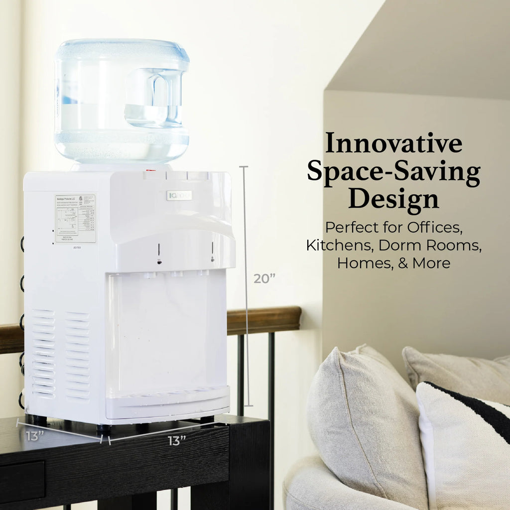 White Top Loading Hot & Cold Water Dispenser L664843