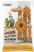Golden Millet Spray Natural Bird Treat 7 oz Pack of 3 B950