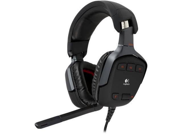 Surround Sound Over-Ear Headset Black S8661