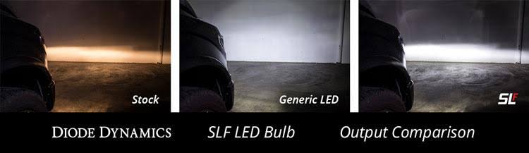 9006 SLF LED Cool White (Pair) D2991