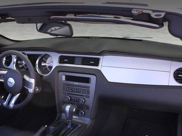 Black Polyester Custom Dash Cover G8617