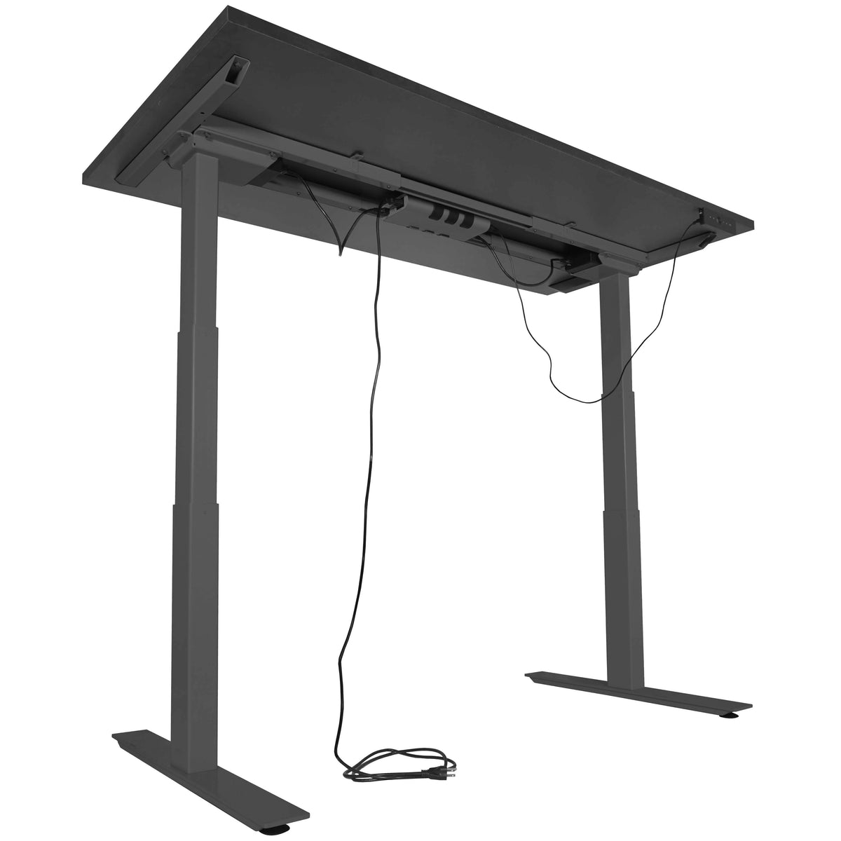 Adjustable Sit/Stand Desk 30" x 48" Black F873246