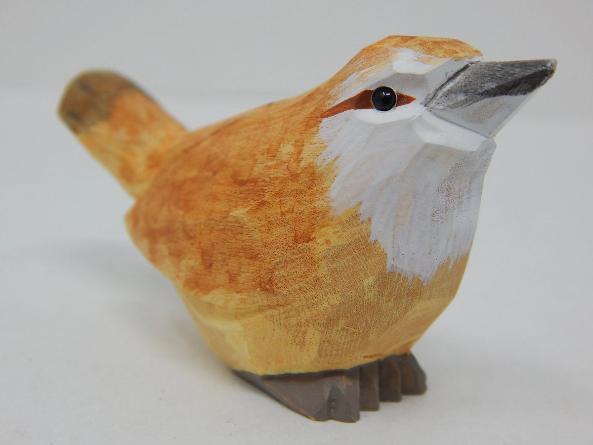 Wood Figurine Statue Handmade Carving K845269