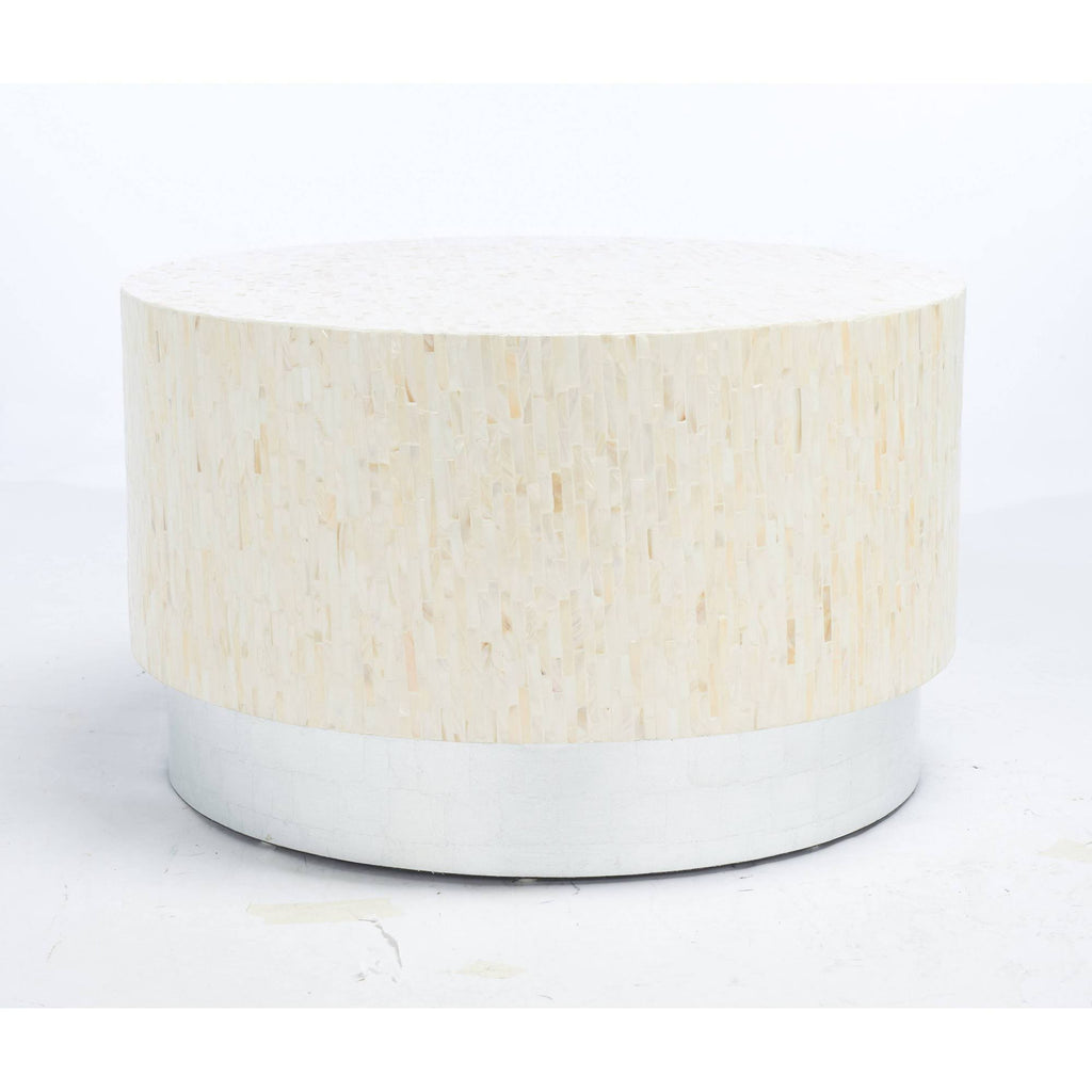 Light Pink Round Coffee Table F293076