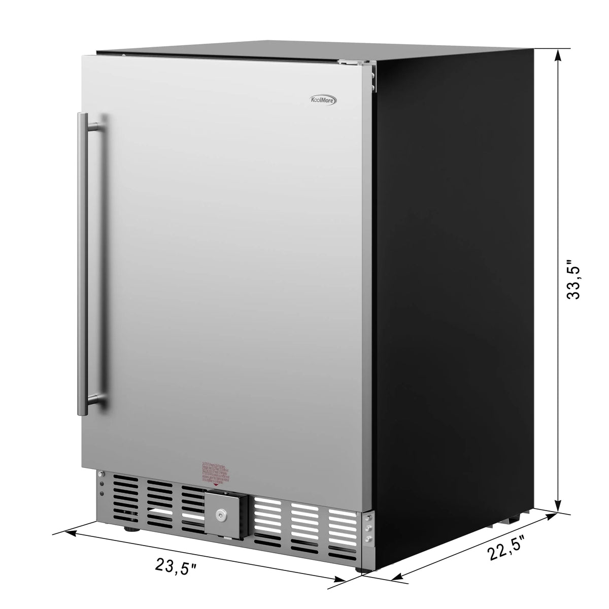 Stainless Steel Built-In Refrigerator and Beverage Cooler Y562203