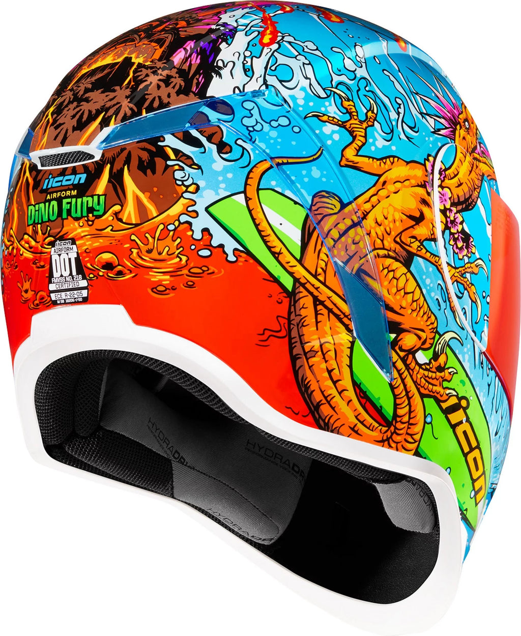 Blue Motorcycle Helmet A864