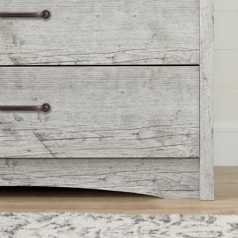 6 Drawer Double Dresser N658