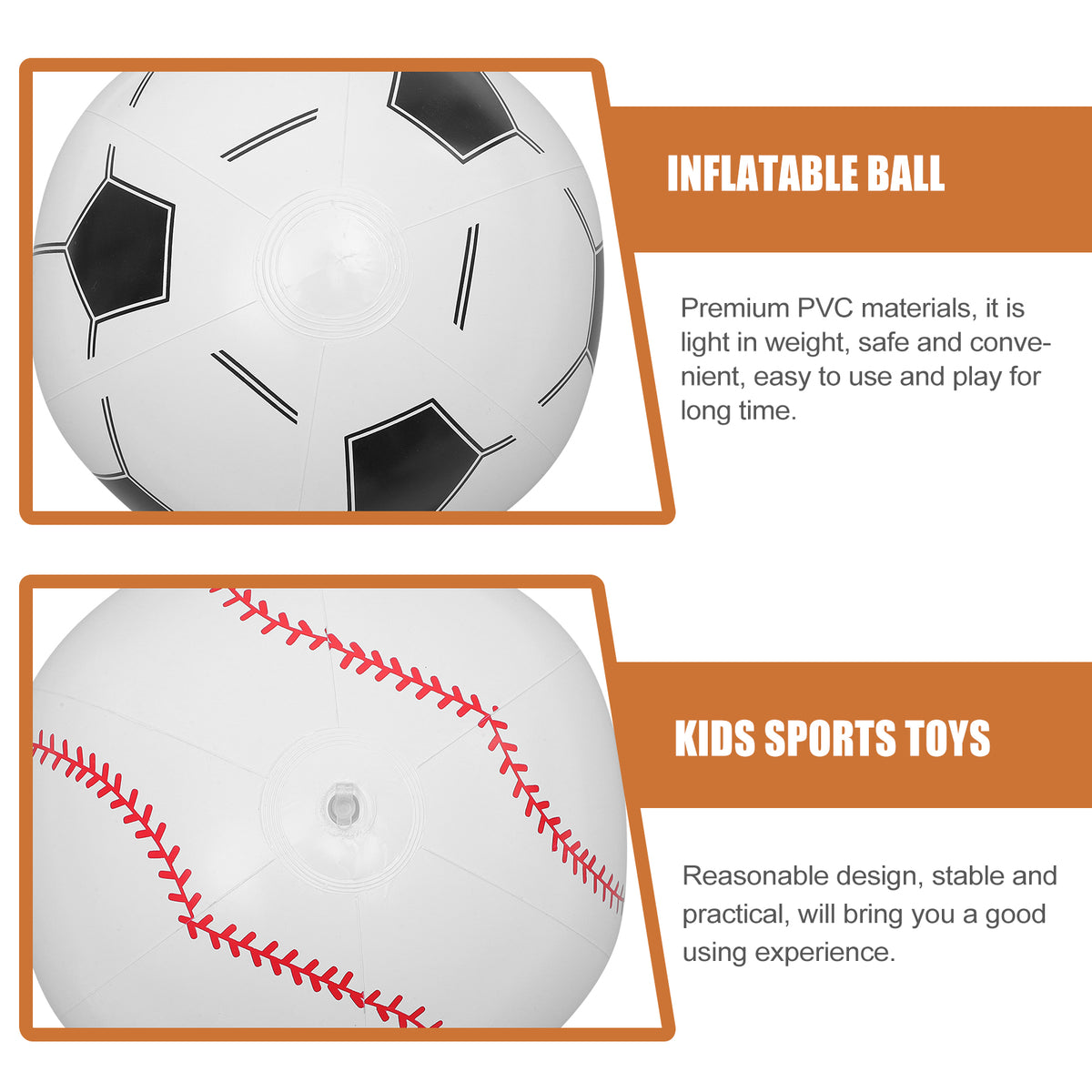 4 Pcs Inflatable Beach Ball Toy Blow up Beach Ball H1930