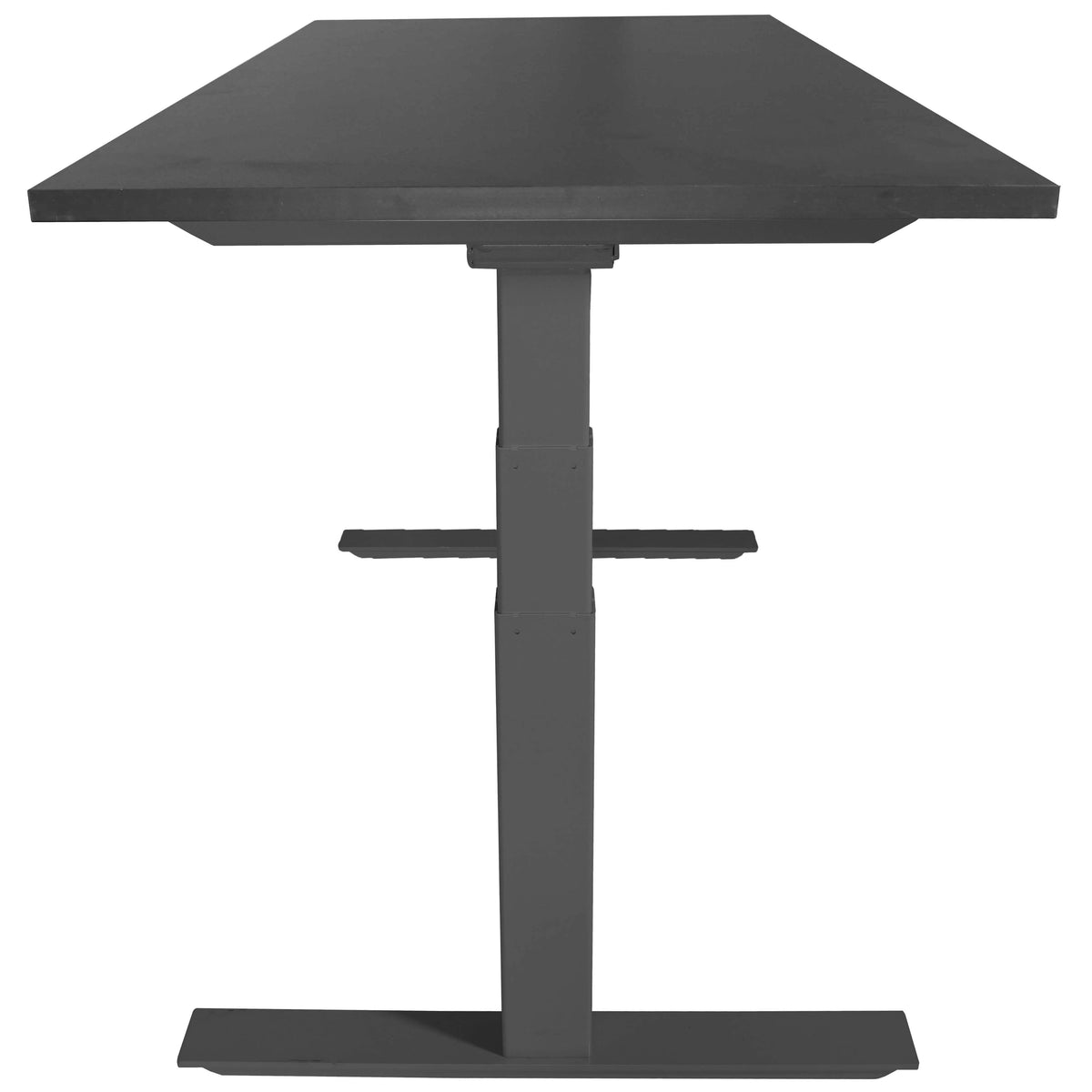 Adjustable Sit/Stand Desk 30" x 48" Black F873246