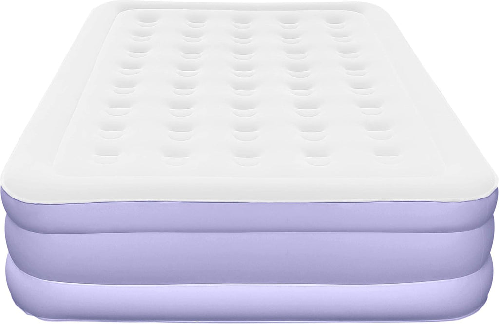 Queen Size Inflatable Air Mattress with Built in Pump J164054
