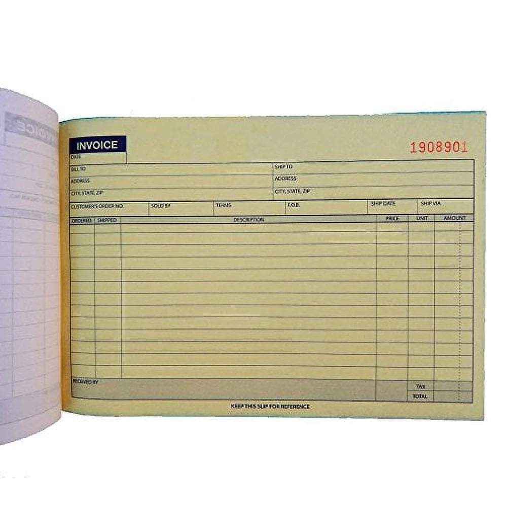 Carbonless Invoice Receipt Book 2 Part 50 Sets P35856