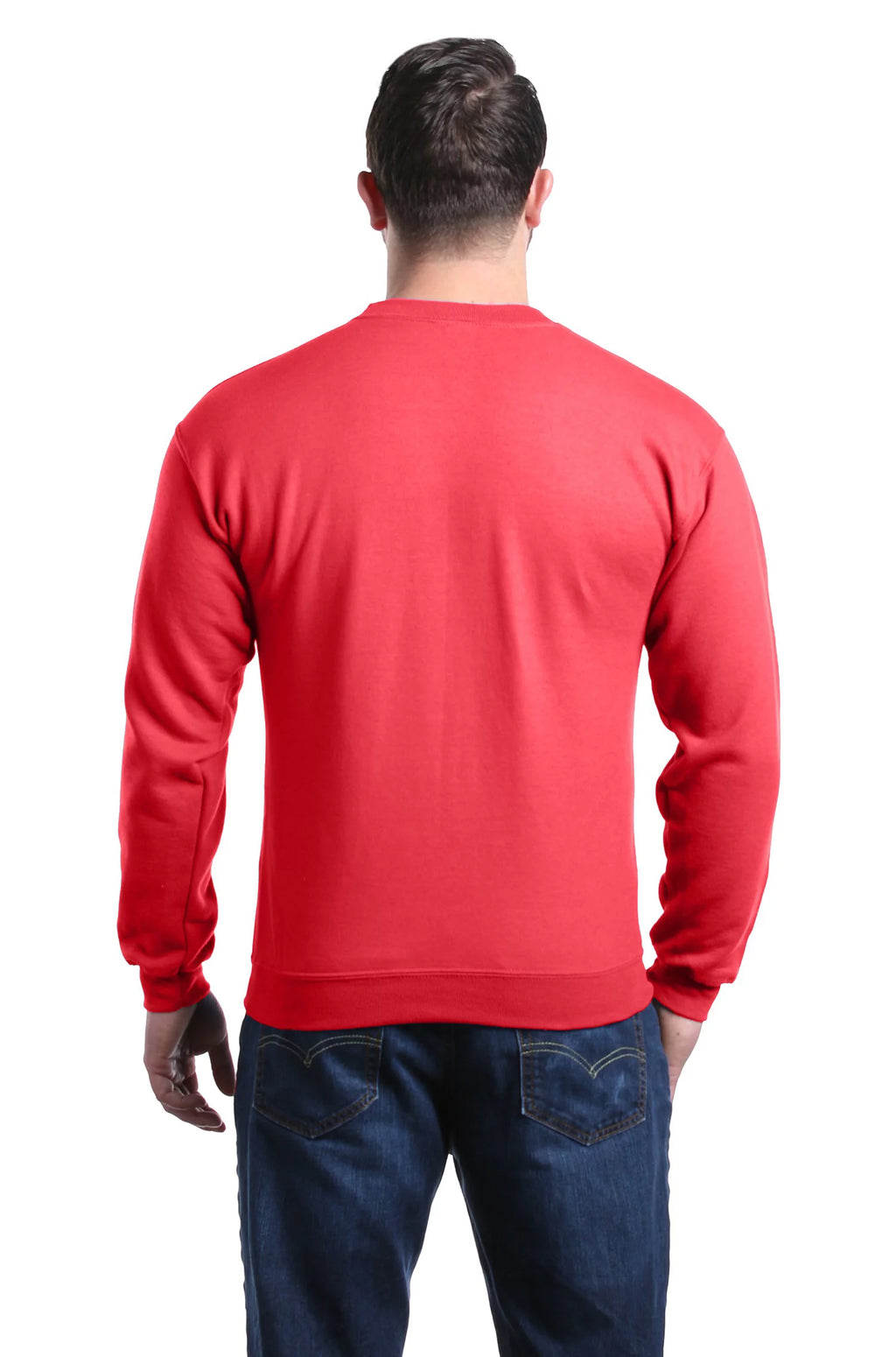 Men's Christmas Crewneck Sweatshirt Small Red N57155