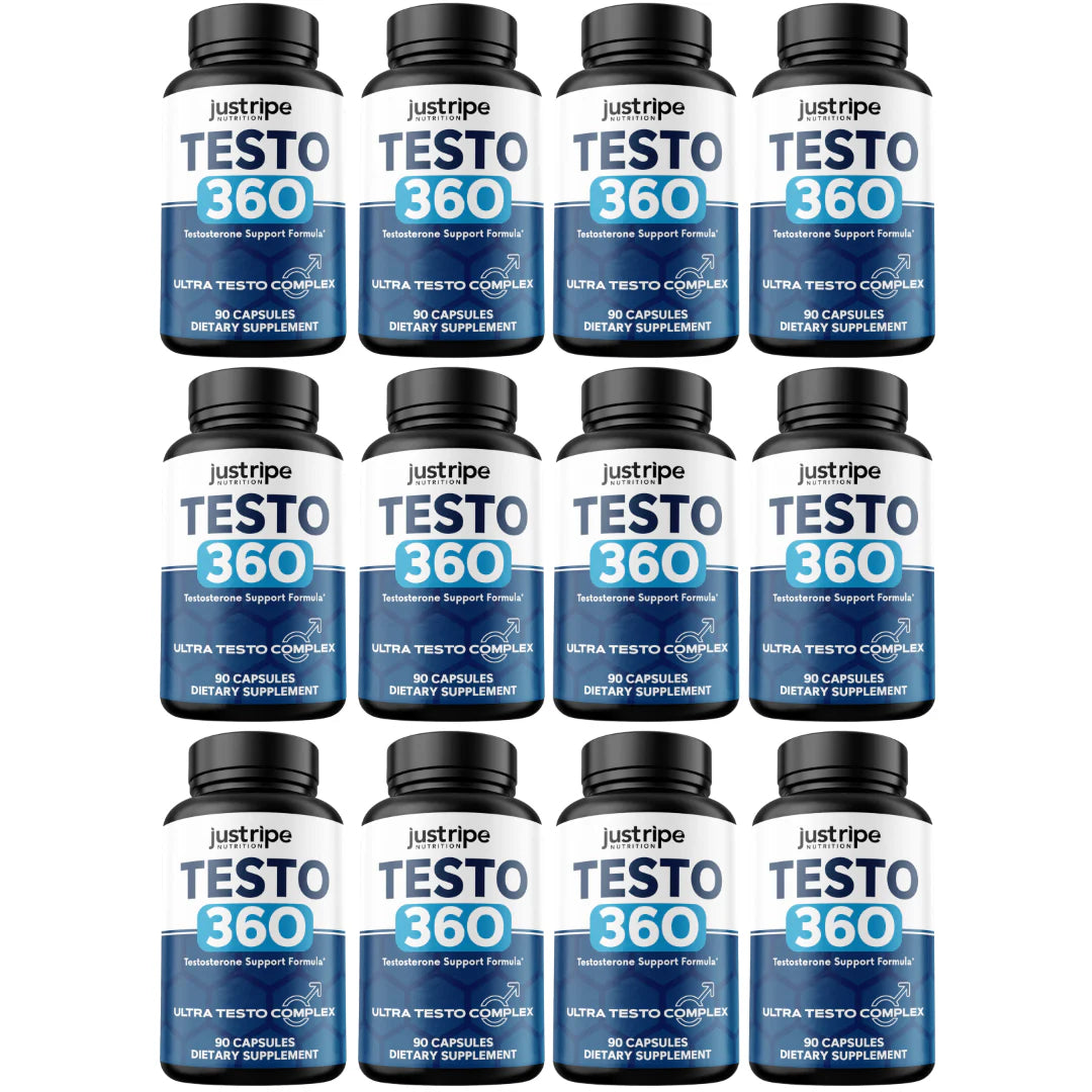 12 Pack Testo 360 Supplement with Tribulus Terrestris V201400
