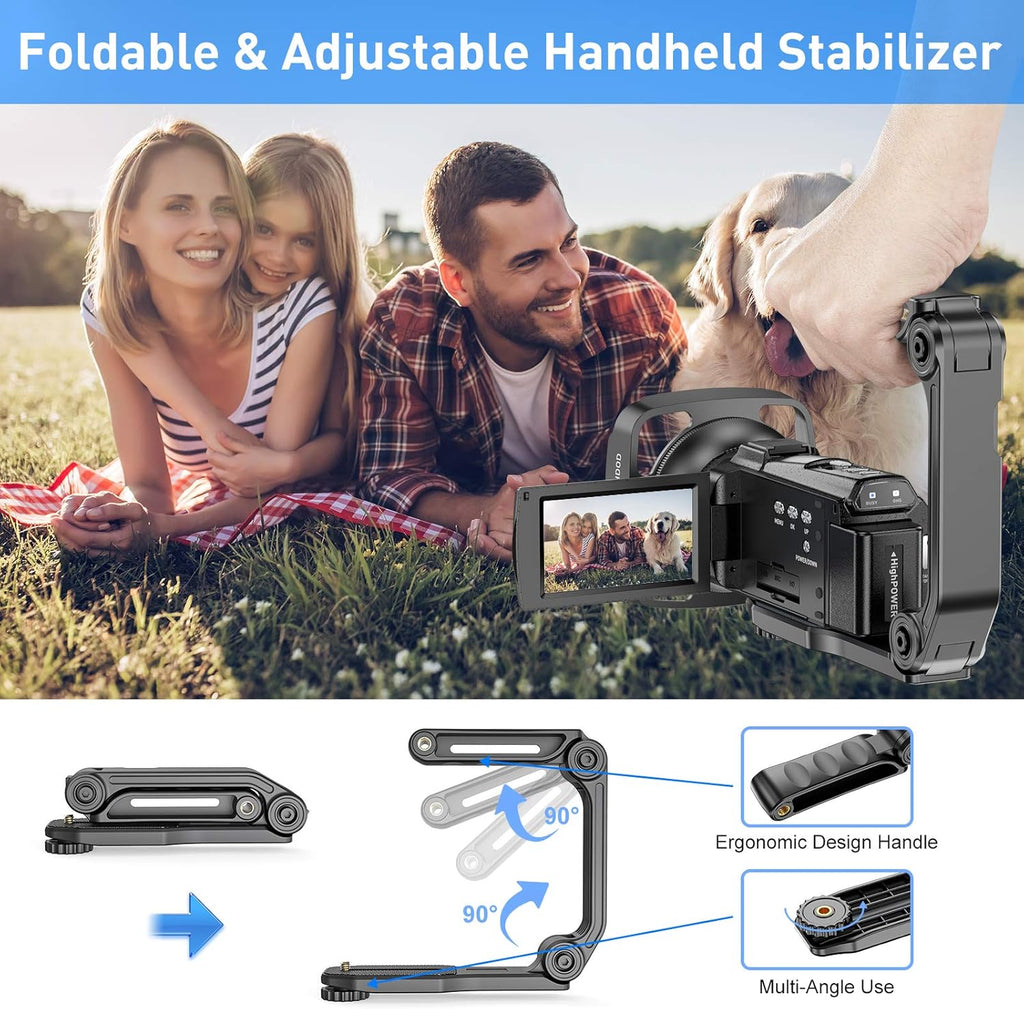 4K 48MP Ultra HD WiFi Digital Camera Camcorder with Microphone R849621