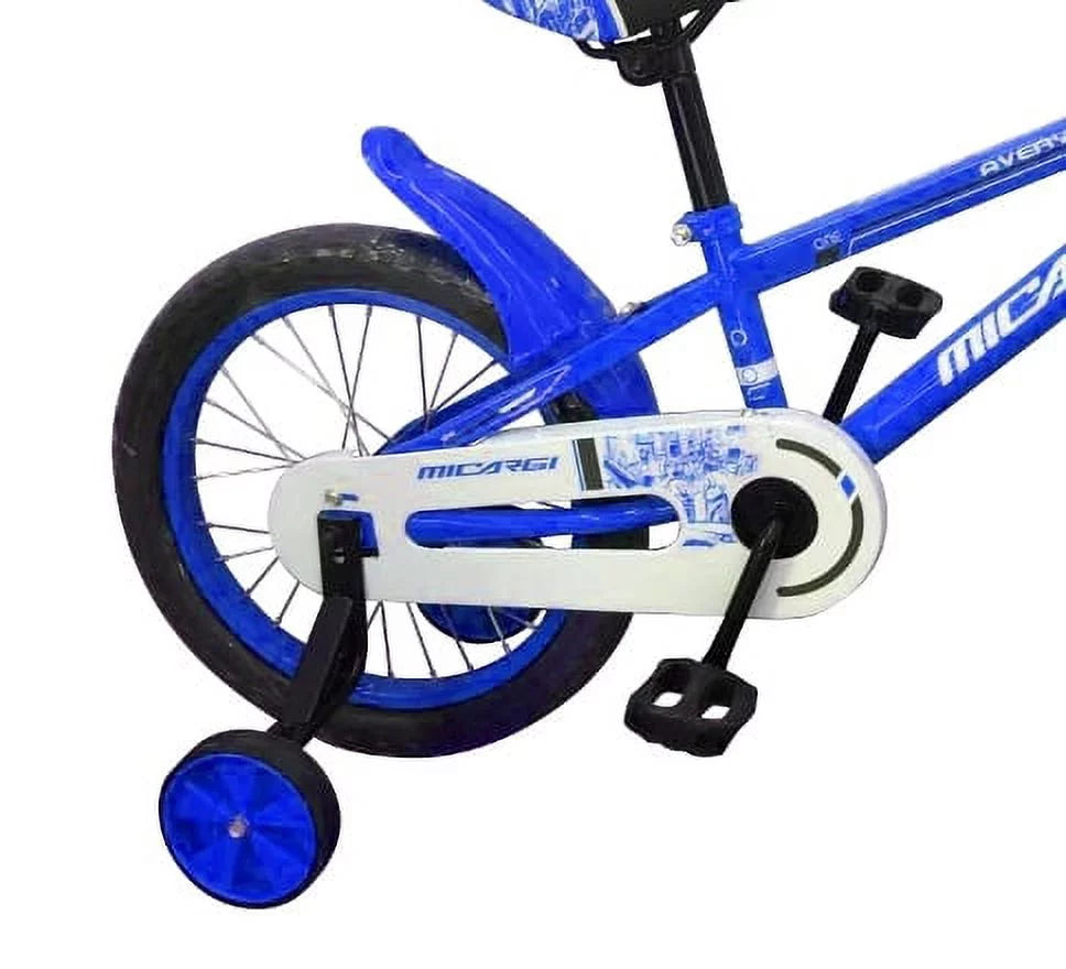 16 BMX Steel Frame Coaster Brake Bicycle with Baskets & Fenders U8662