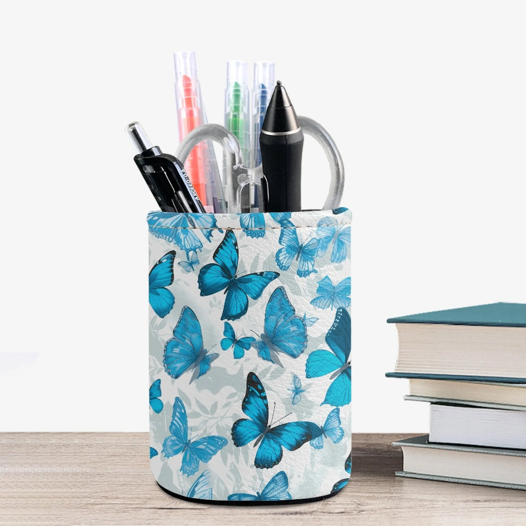 Leather Pencil Holder Desk Organizer K975