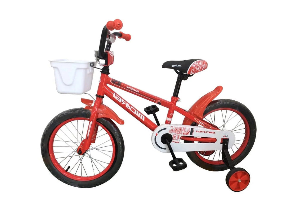 16 BMX Steel Frame Coaster Brake Bicycle with Baskets & Fenders U8662