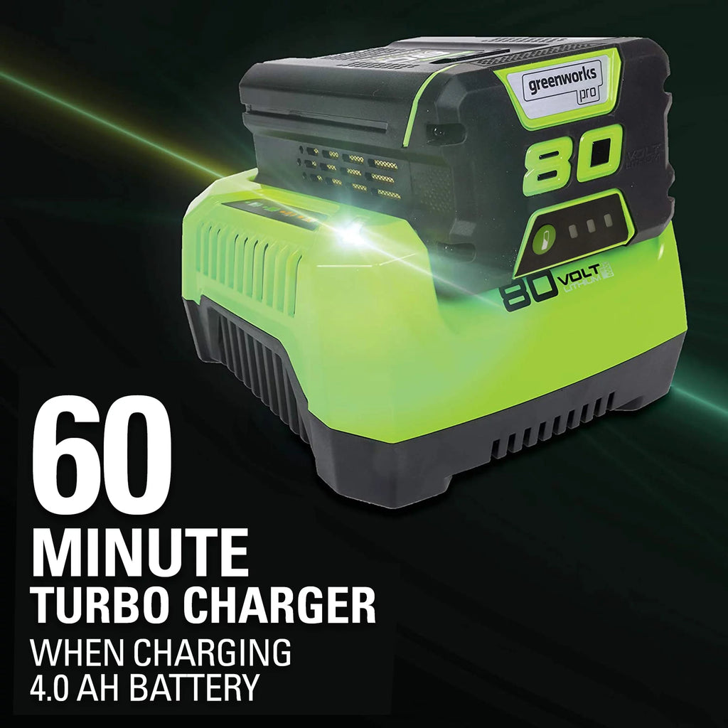 80V 21 Push Mower with 4Ah Battery & Charger E3072