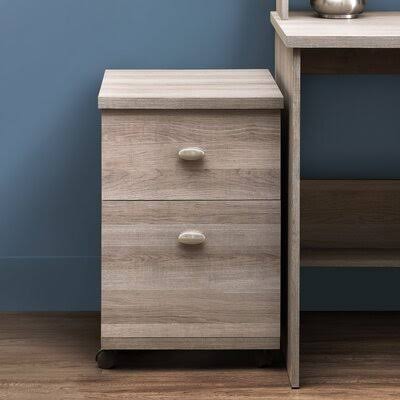 2-Drawer Mobile Vertical Filing Cabinet I9973