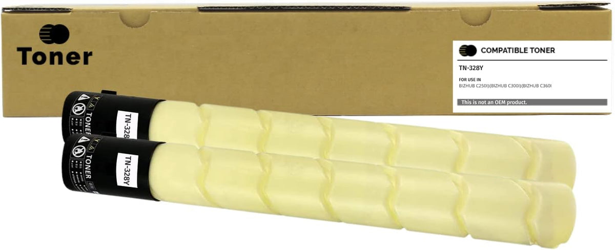 Yellow Toner Cartridge, Pack of 2 T979
