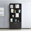 Black Step Bookcase E18580