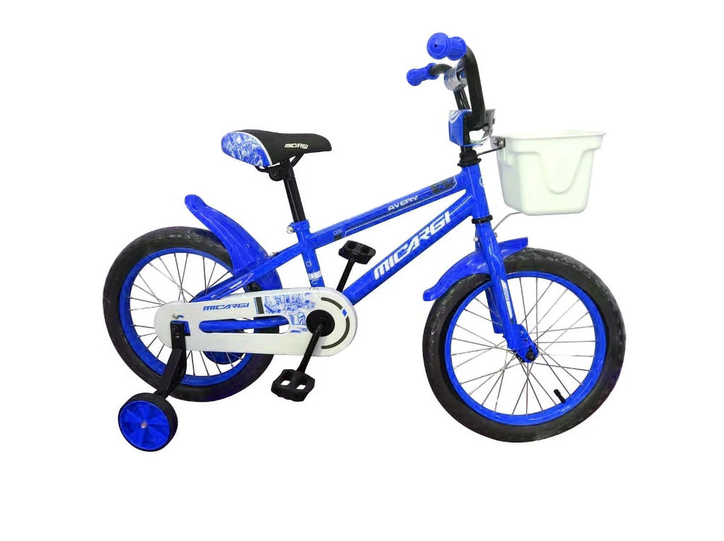 16 BMX Steel Frame Coaster Brake Bicycle with Baskets & Fenders U8662