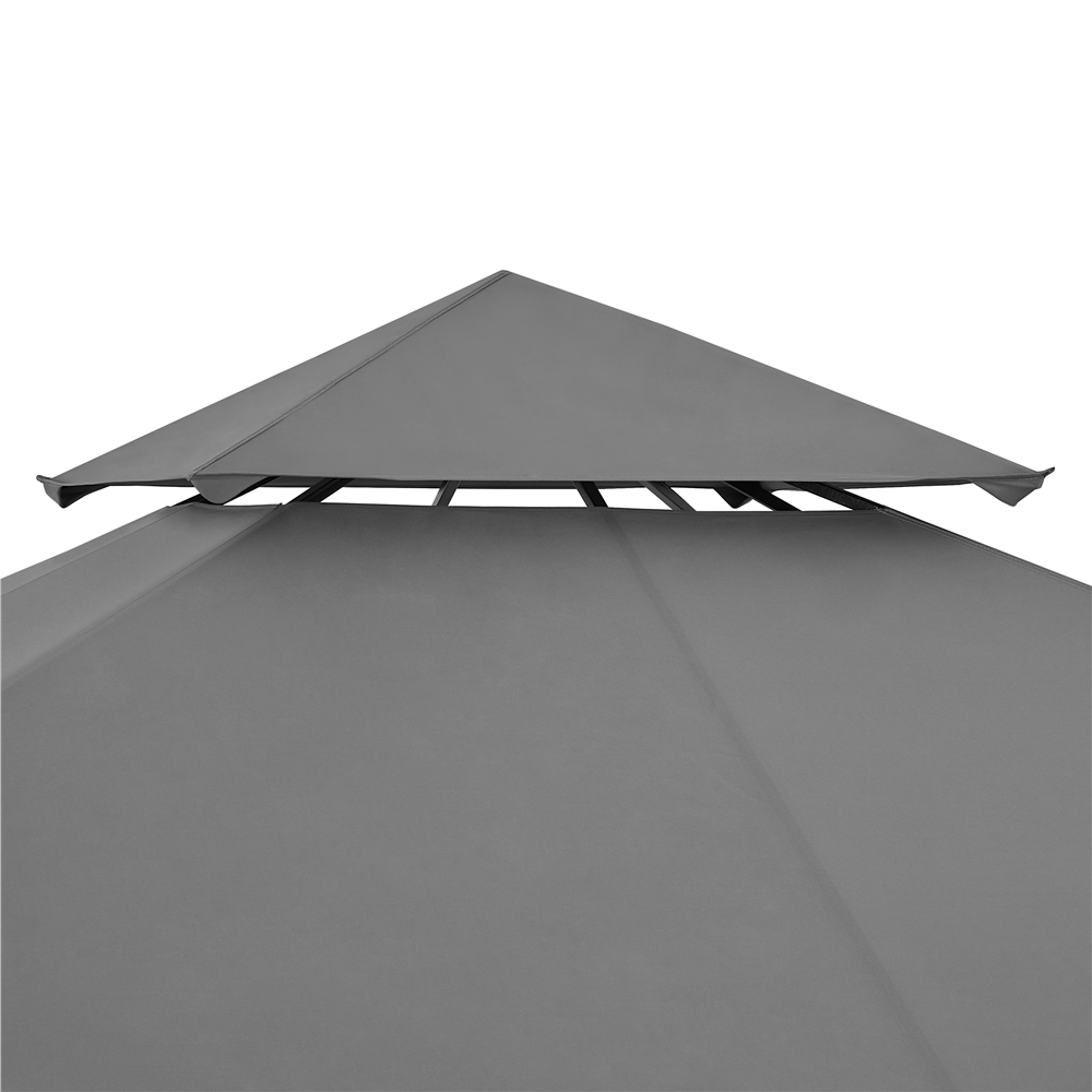 11×11 ft Outdoor Patio Gazebo Tent, Dark Gray T915900