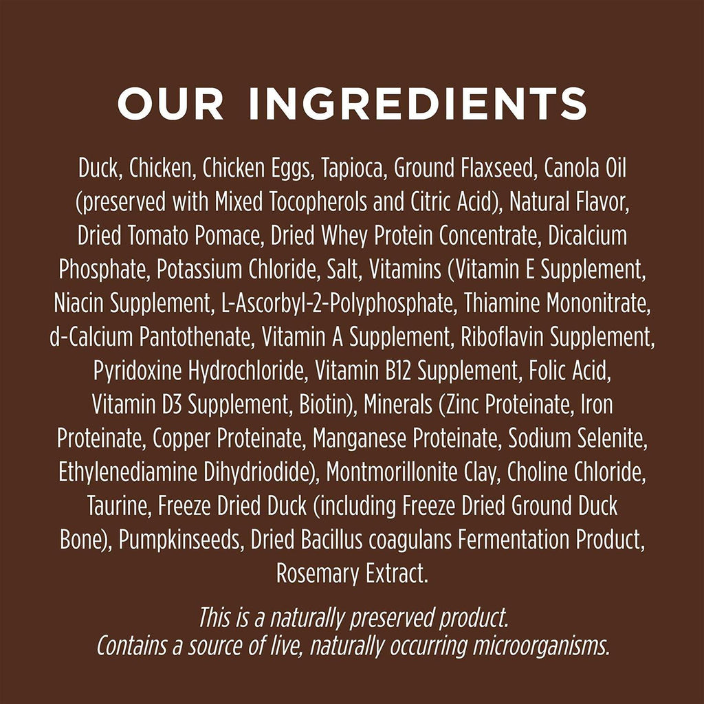 Grain-Free Duck Recipe Dry Cat Food G130295