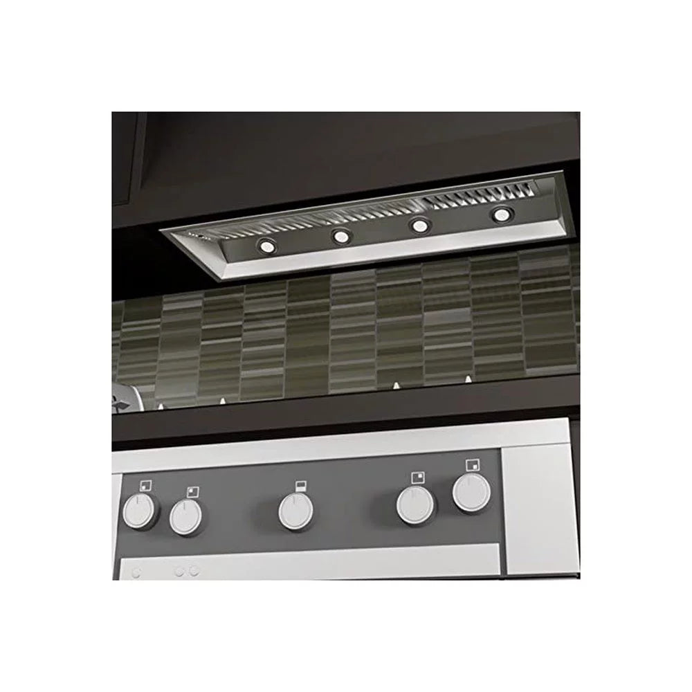 46 Inch Stainless Steel Range Hood Insert with LED Lighting F2409