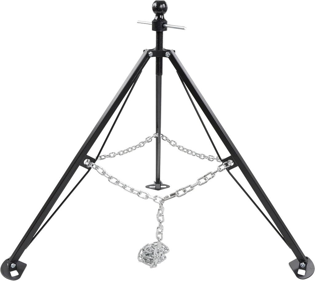 Gooseneck RV Stabilizer Tripod 2-5/16in Ball Joint 7500lb Cap 5th Wheel Adjustable Jack Q413435