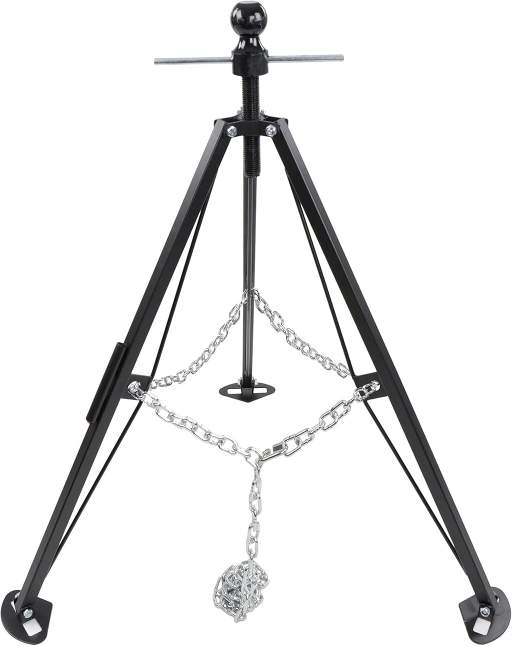 Gooseneck RV Stabilizer Tripod 2-5/16in Ball Joint 7500lb Cap 5th Wheel Adjustable Jack Q413435