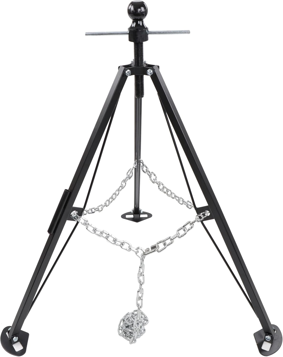 Gooseneck RV Stabilizer Tripod 2-5/16in Ball Joint 7500lb Cap 5th Wheel Adjustable Jack Q413435