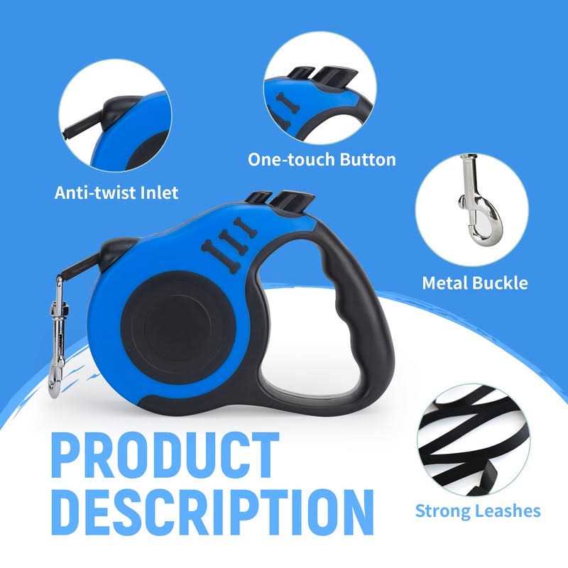 Retractable Dog Leash 10/16 FT O184