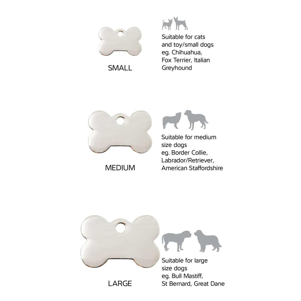 Bone Pet ID Dog Tag G7860